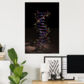DNA im Spotlight Poster (Heimbüro)