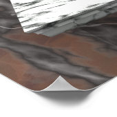 DNA in einer Flasche Poster (Ecke)