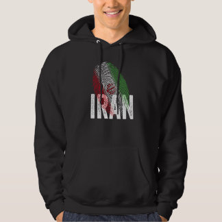 DNA iranischer Stolz iranisch Cool Iran-Flagge Hoodie