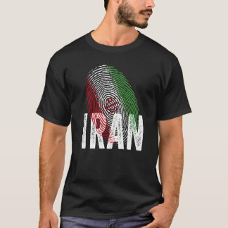 DNA iranischer Stolz iranisch Cool Iran-Flagge T-Shirt