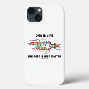 DNA ist Leben die Erholung ist nur Materie Spaß Case-Mate iPhone Hülle