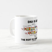 DNA ist Leben, welches die Erholung gerade Kaffeetasse (Vorderseite Links)