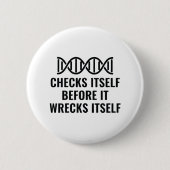 DNA-Karo selbst Button (Vorderseite)