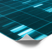 DNA-Kodierung und genetischer Code als Wissenschaf Poster (Ecke)