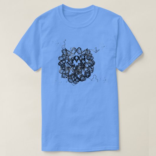 DNA-Kristallisationsstruktur 2 T-Shirt (Design vorne)