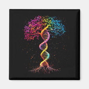 Dna Lebensbaum Genetik Biologie Weltraum Magnet