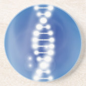 DNA-Logo-Sandstein-Untersetzer Sandstein Untersetzer (Vorne)