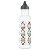 ​ ​ DNA Mitte Jahrhundert Moderne STEM Biologie St Edelstahlflasche (Rechts)