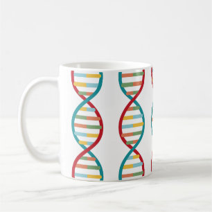 ​ ​ DNA Mitte Jahrhundert Moderne STEM Biologie St Kaffeetasse