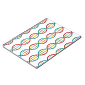 ​ ​ DNA Mitte Jahrhundert Moderne STEM Biologie St Notizblock (Linke Seite)