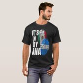 DNA-Mix-Flag in Mexiko und Honduras T-Shirt (Vorne ganz)
