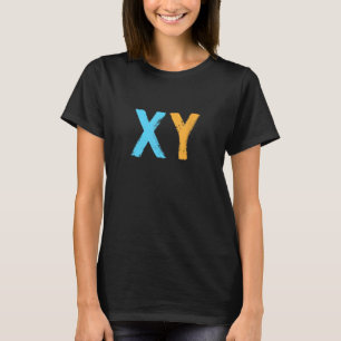 DNA Molecule XY Männliche Chromosomen Biotechnolog T-Shirt