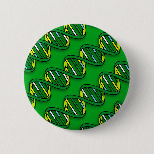 DNA-Muster Medizinische Wissenschaft Button