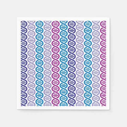 DNA-Muster Serviette (Vorderseite)