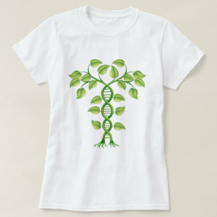 DNA-Pflanzenkonzept T-Shirt