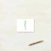 DNA POST-IT KLEBEZETTEL (Auf Schreibtisch)