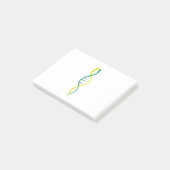 DNA POST-IT KLEBEZETTEL (angewinkelt)