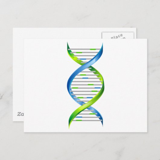DNA POSTKARTE (Vorne/Hinten)