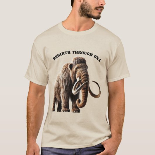 DNA-Rebirth des Seberian Wooly Mammoth URM T-Shirt (Vorderseite)