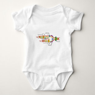 DNA-Replikation Baby Strampler