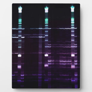 DNA Sequencing Gel 2 Fotoplatte