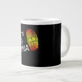 DNA-Shirt eines Dramas Jumbo-Tasse (Vorderseite Rechts)