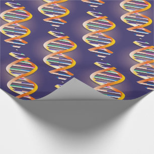 DNA Spotlight Medizin Geschenkpapier