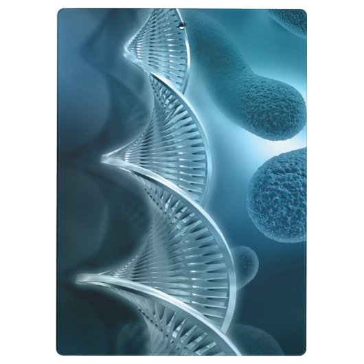DNA-Strand Klemmbrett (Rückseite)