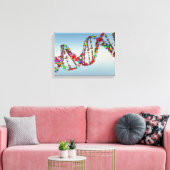 DNA-Strand Leinwanddruck (Insitu (Wohnzimmer))