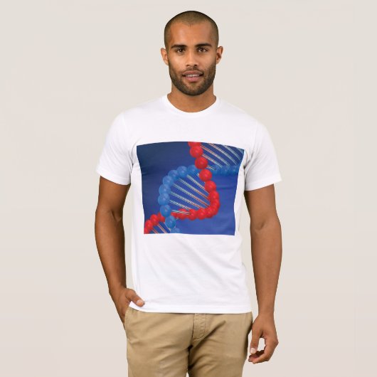 DNA-Strand-Mens-T - Shirt (Vorne ganz)