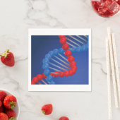 DNA Strand Paper Napkins Serviette (Beispiel)