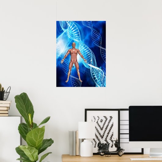 DNA-Strand Poster (Heimbüro)