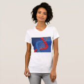 DNA-Strand-Womens-T - Shirt (Vorne ganz)