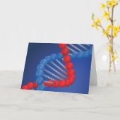 DNA-Strang-Grützkarten Karte (Gelbe Blume)