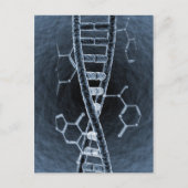 DNA-Strang Postkarte (Vorderseite)