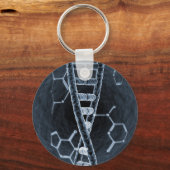 DNA-Strang Schlüsselanhänger (Vorderseite)