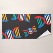 DNA-Stränge Badehandtuch (Badehandtuch)