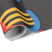 DNA-Stränge Geschenkpapier (Rolleneckpunkt)