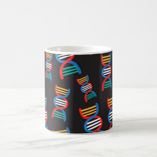 DNA-Stränge Kaffeetasse (Mittel)