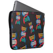 DNA-Stränge-Muster Laptopschutzhülle (Vorne Rechts)