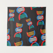 DNA-Stränge Wandteppich (Vorderseite)