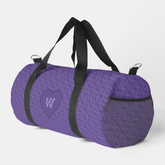 DNA Streifen Duffle Bag (Rechte Ecke)