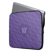 DNA Streifen Laptop Sleeve (Vorderseite Links)