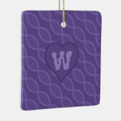 DNA Streifen-Ornament Keramikornament (Rechts)