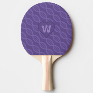 DNA Streifen Ping Pong Paddle Tischtennis Schläger