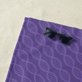 DNA Stripes Beach Handtuch (Beispiel)