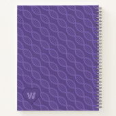 DNA Stripes SpiralNotebook Notizblock (Rückseite)