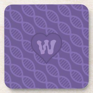 DNA Stripes Square Untersetzer