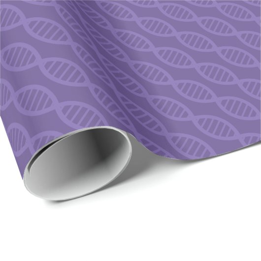 DNA Stripes Wrapping Paper Geschenkpapier (Rolleneckpunkt)