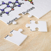 DNA-Struktur Deoxyribonukleinsäure Basendiagramm Puzzle (Seite)